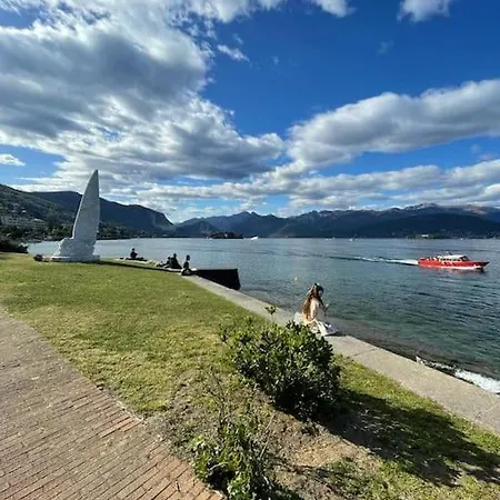 La Contea Panoramica 130 Mq Parking Free Стреза