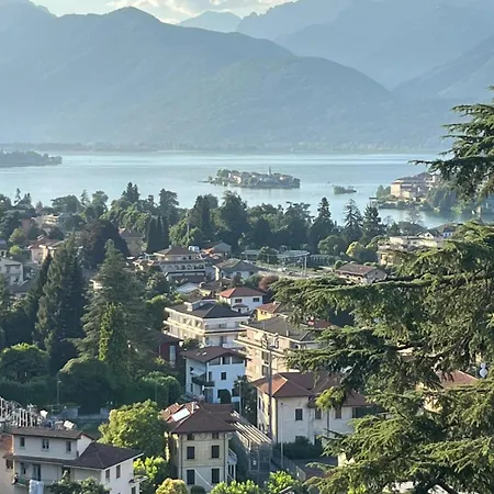 La Contea Panoramica 130 Mq Parking Free Apartmán Stresa