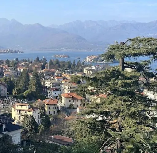 La Contea Panoramica 130 Mq Parking Free Apartmán Stresa