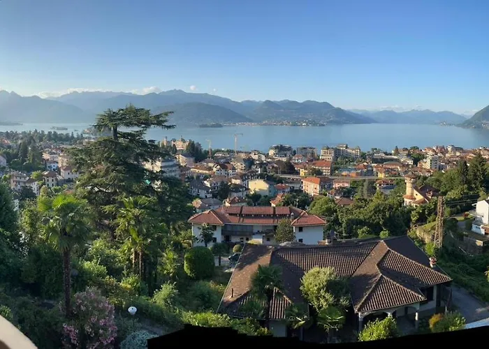 La Contea Panoramica 130 Mq Parking Free Apartment Stresa