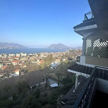 Apartmán La Contea Panoramica 130 Mq Parking Free Stresa